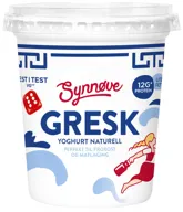 Gresk yoghurt naturell: renvare