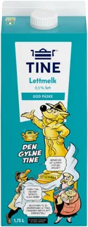 Lettmelk 0,5 %: renvare