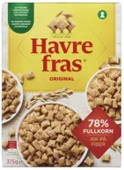 Havrefras: renvare, 8,6 g sukker